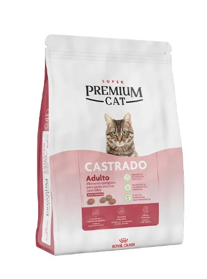 Ração Royal Canin Premium Cat para Gatos Adultos Castrados